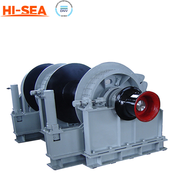 75kN Hydraulic Double Drum Mooring Winch